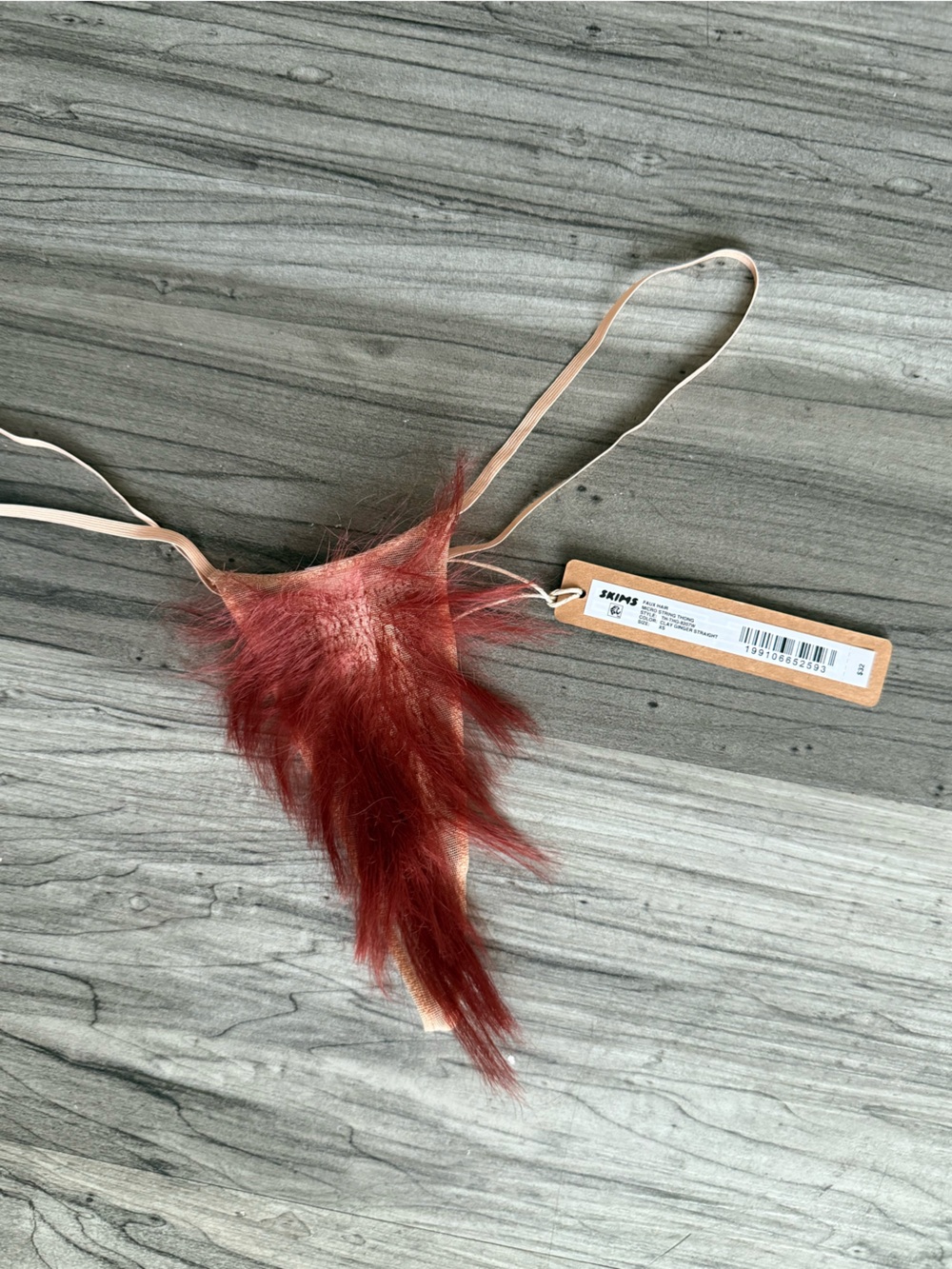 SKIMS Viral Faux Hair Micro String Thong